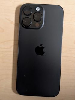 Apple iPhone Pro Max Black Titanium