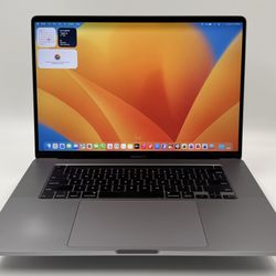 2019 16” i7/16GB/512GB MacBook Pro AMD 5300M