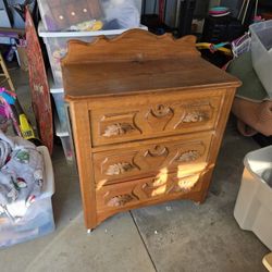 Solid Wood Dresser