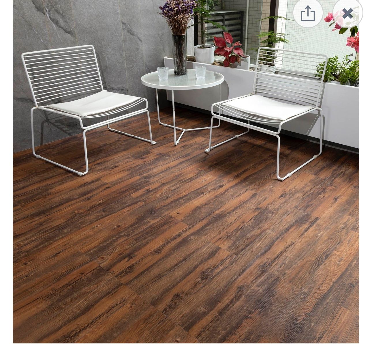 Luxury Planks Vinyl Flooring Peel And Stick One Box