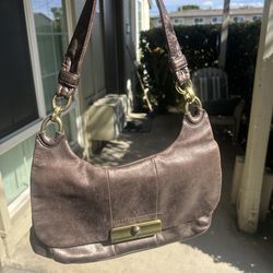 Vintage coach leather bag