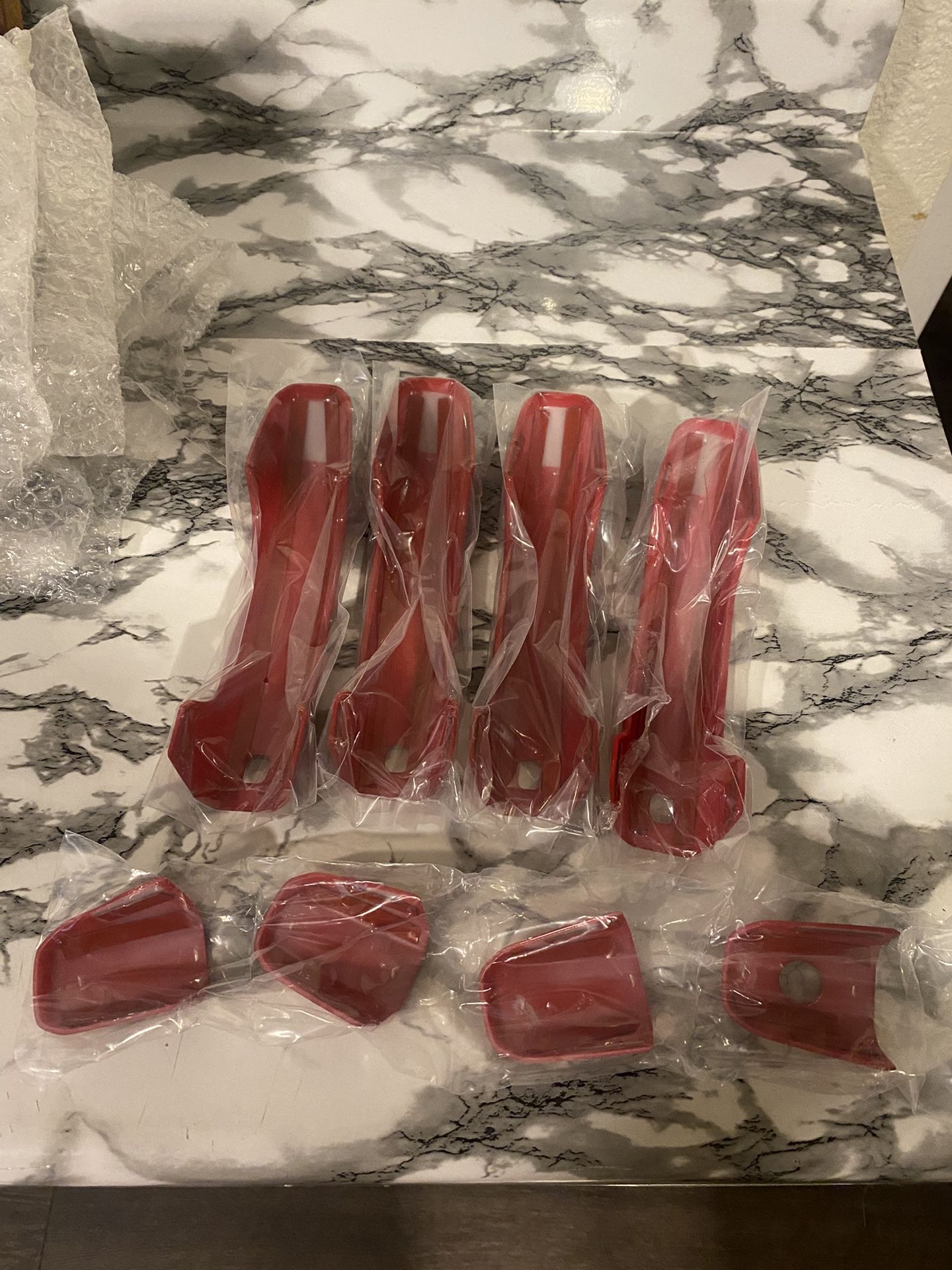 New Exterior Door Handle Cover Door Outer Handle Bowl Cover Door Handle Protective Trim Cover Fit for Chevy Silverado 2019-2024