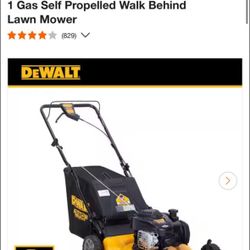 Dewalt 21 in. 150cc Briggs and Stratton 625ex Engine Rear Wheel Drive 2-in-1 Gas Self Propelled Walk Behind Lawn Mower