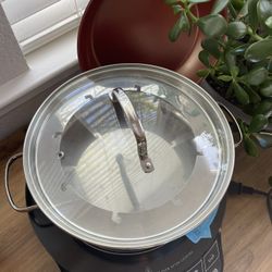 NuWave Electric Stove And Pots