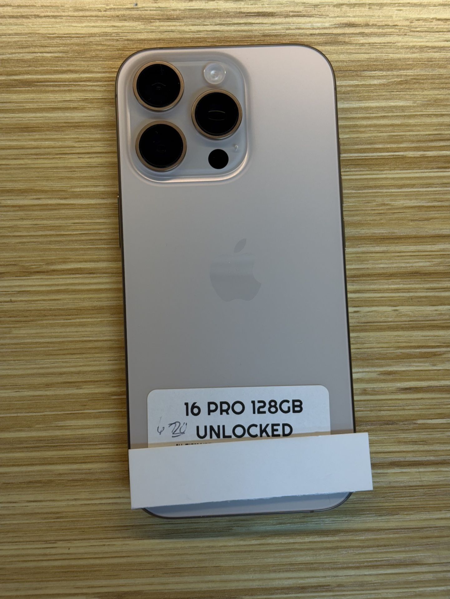 On Sale iPhone 16 Pro 128GB Unlocked