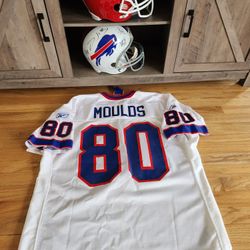 Reebok 2001 Buffalo Bills Eric Moulds 80 Authentic Jersey 