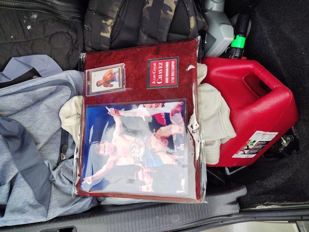 Framed Photo W Rookie Card