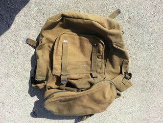 Military backpack. Heavy Duty Canvass