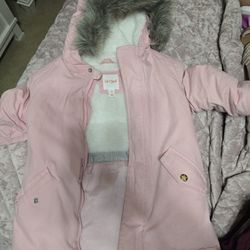 Girls Pink Jacket. Chaqueta De Niña