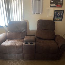 Two Seater Recliner Couch 