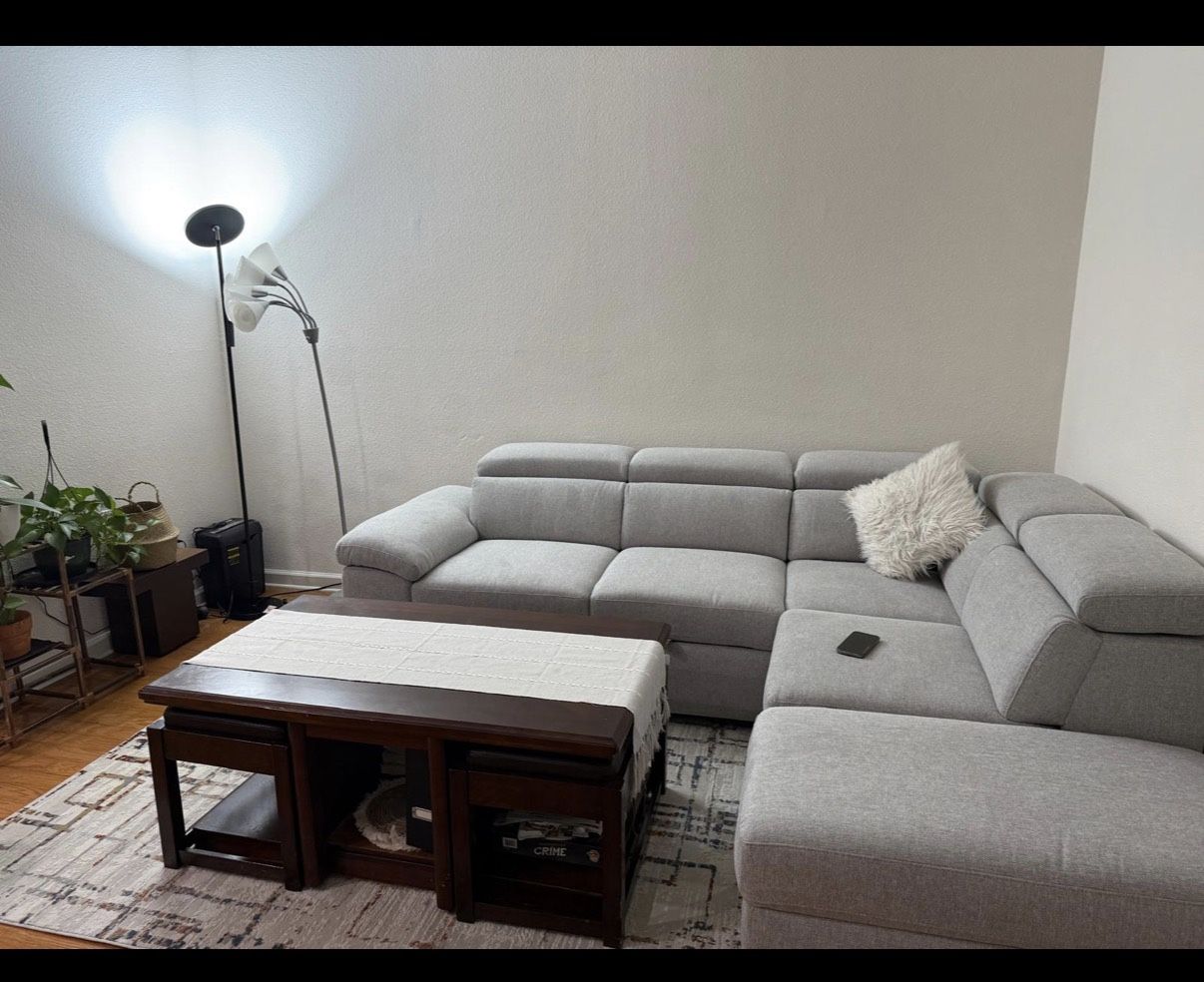 Living Spaces Sectional Sofa