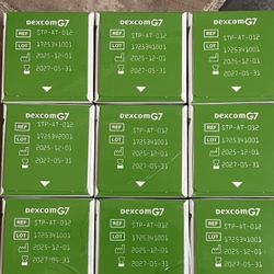 (9) Dexcom G7 STP AT 012 expire 05/31/2027
