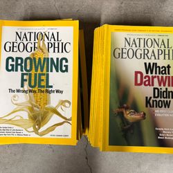 National Geographic - Lot 24 Issues  Complete 2007 & 09