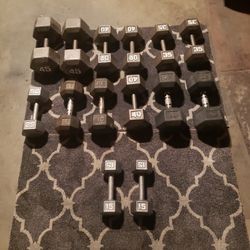 500 lbs DUMBELLS  $350