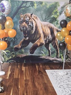 Tiger Backdrop