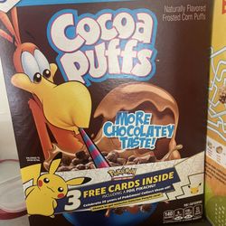 Pokemon Cereal Cocoa Puffs