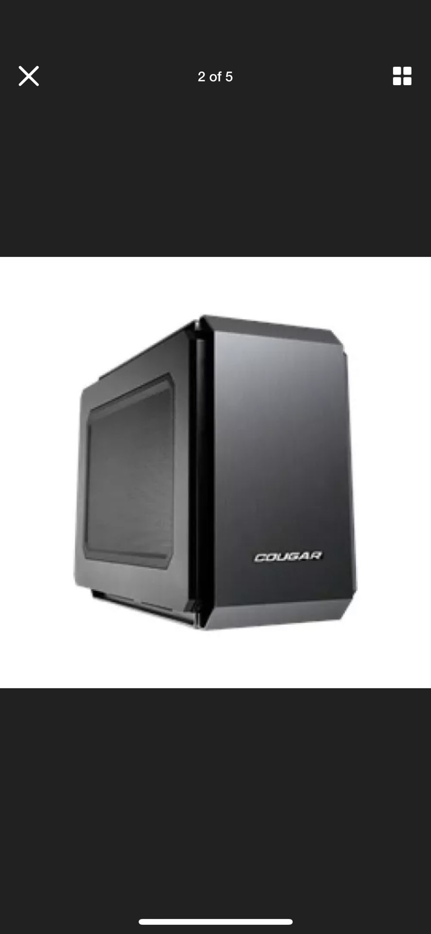 Brand new cougar mini ITX computer case