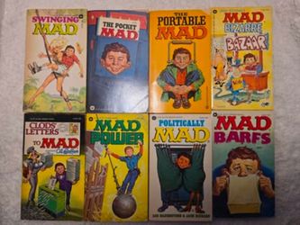 MAD & Mad's Magazine Paperback Books Bundle Lot of 15 Signet Warner 1(contact info removed)'s