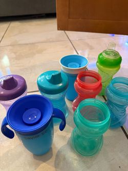 Toddler Sippy Cup Lot of 8