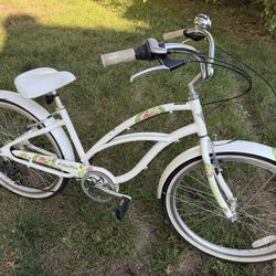 ELECTRA 7 speeds beach bike 26” wheels bicycle ready to ride special edition 