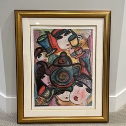 Modern Art - Afternoon Snack by Barbara Katz Bierman