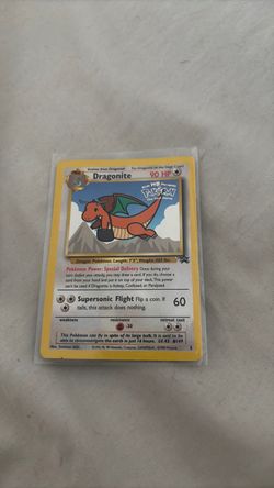 Dragonite Pokémon Card – WB First Movie Promo
