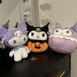 Kuromi Plushies. 