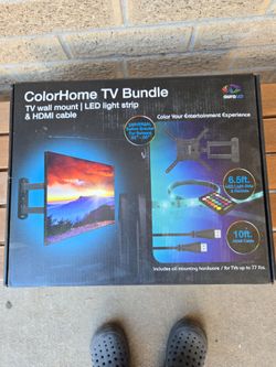 TV wall mount 32-55" with LED Strip