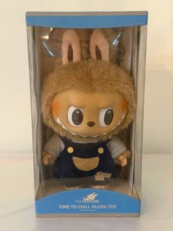 New Pop Mart Time to Chill Labubu Plush Large