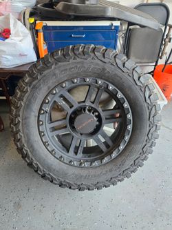 Single Slightly used tires