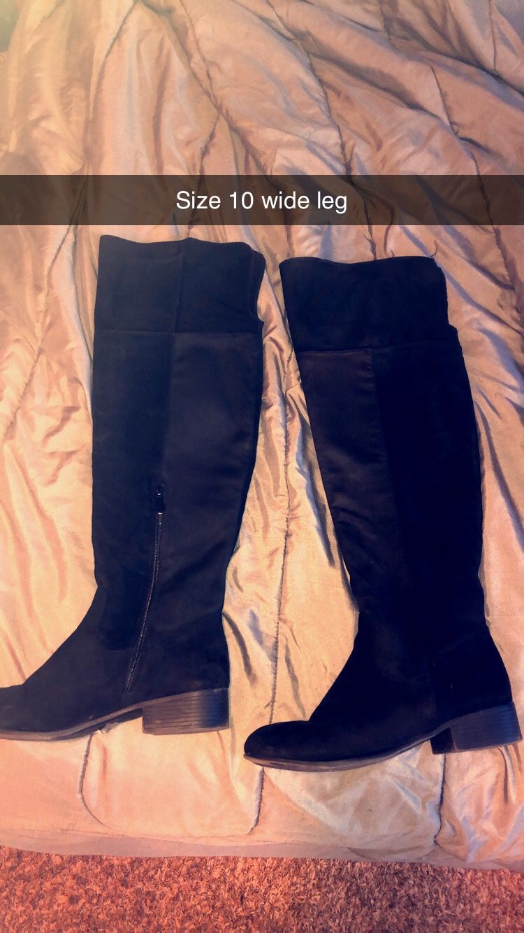 Thigh high boots