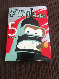 Futurama Volume 5 DVD Box Set 2-Disc Complete Animated Comedy TV Series