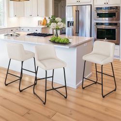 26 Inch Counter Height Bar Stools Set of 3