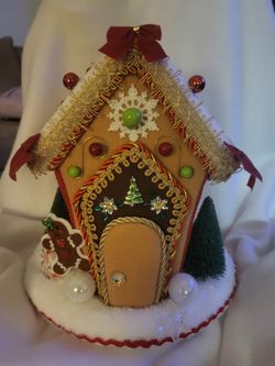 Decorative Christmas Gingerbread House
