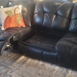 Leather Sectional Couch 