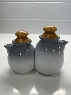 Italian Paresch ceramic containers with lids for creamer milk soy sauce vinager