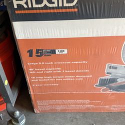 Ridgid 12 Dual Bevel Long Reach Miter Saw