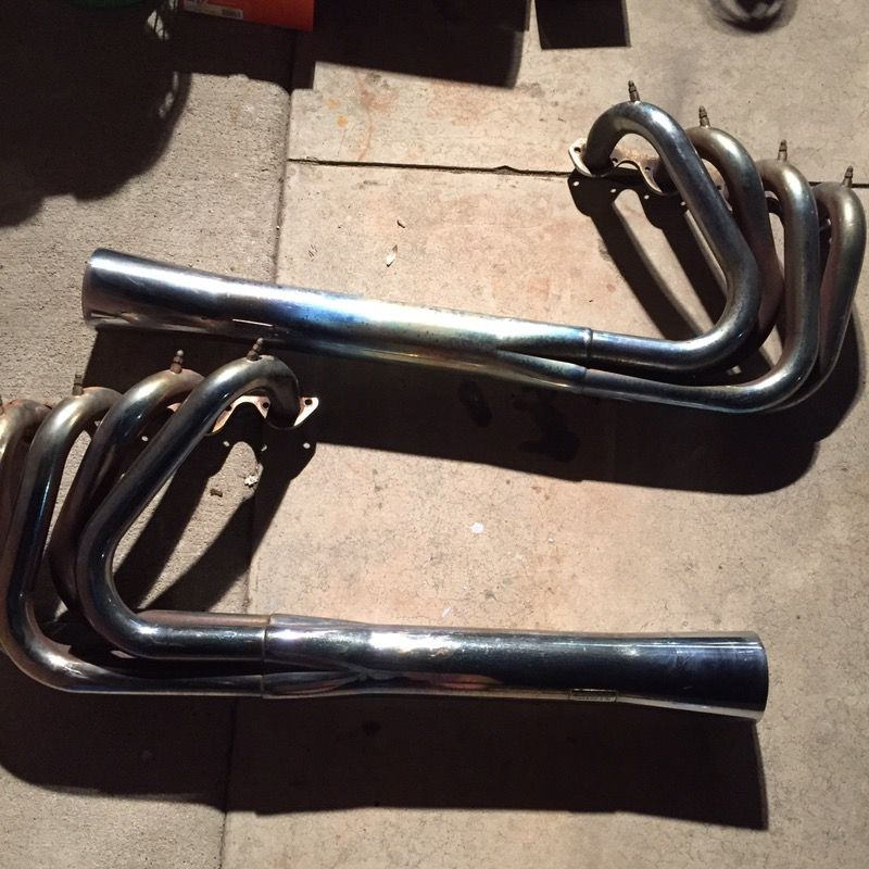 Bassett chrome inverted 460BBF headers water injected