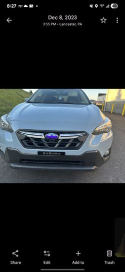 Subaru Crosstrek Emblem Decal Set