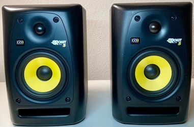 KRK Rokit 5 G2 Studio Monitors (Pair) - Setup Included!