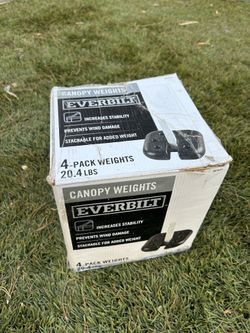 Everbilt Canopy Pop Up weights (4 pack) - 5 lb weight plates