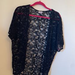 Woman’s lace shawl