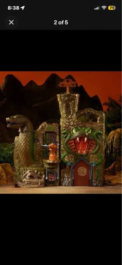 Masters of the universe snake lair crowd funding version