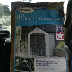 Suncast Vista 7ft×4ft Storage Shed