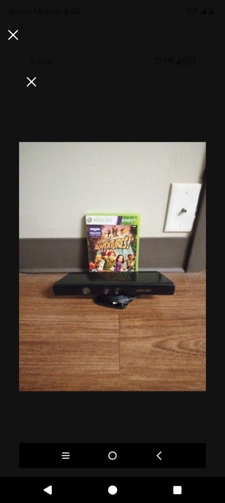 Kinect with One Game for xbox360