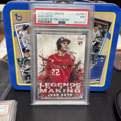 2018 Topps Update Juan Soto PSA 9