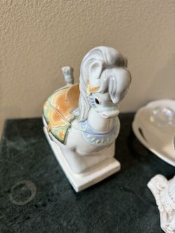 Antique Horse Saddle Cookie Jar