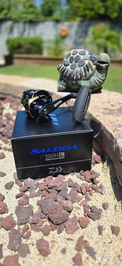 Diawa saltiga 300h Left + 150g-250g pe2 combo