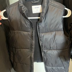 Boys Black Vest