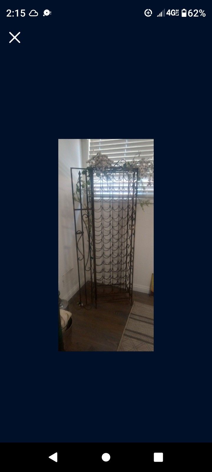 Floor Wine Rack 